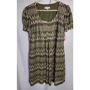 Dress arn knit dress